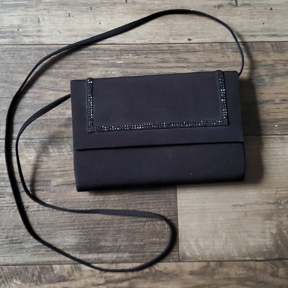 CAPARROS Embellished Trim Evening Crossbody Bag